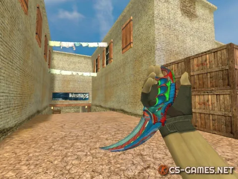 Модель ножа HD «Karambit | Sarex» для CS 1.6