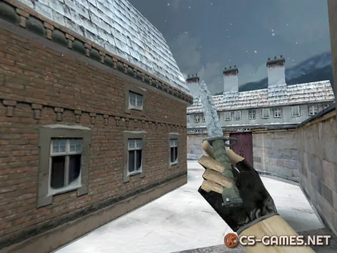 Модель ножа HD «Bayonet | Stained» для CS 1.6