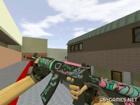 Модель HD Galil «Psychopath» для CS 1.6