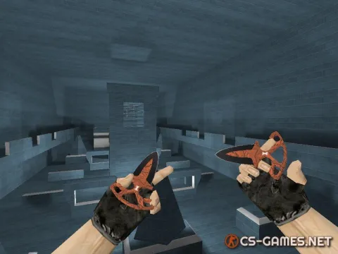 Модель ножа HD «Shadow Daggers | BOOM» для CS 1.6