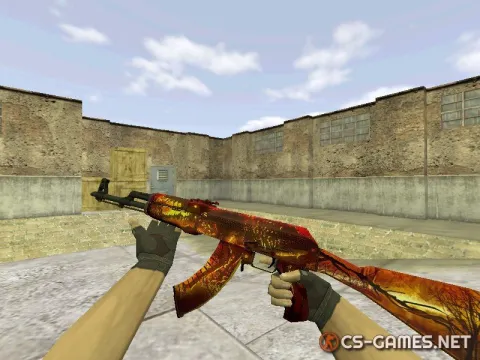 Модель AK-47 «Lycanthrope» для CS 1.6