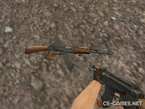 Модель AK-47 «Retexture» для CS 1.6