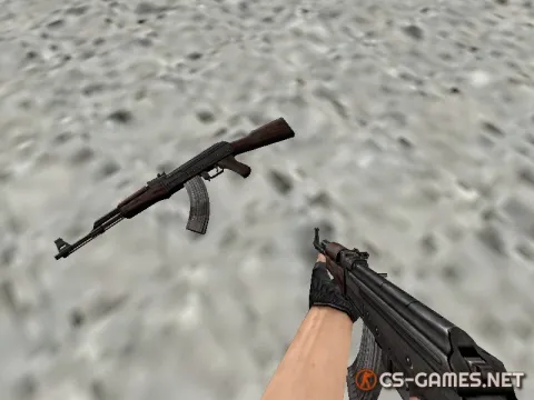 Модель AK-47 «Cenizo Black» для CS 1.6
