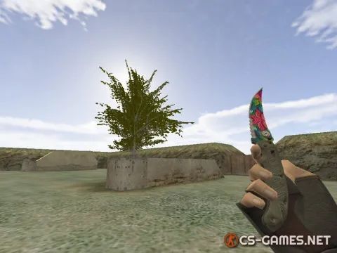 Модель ножа HD «Flip Knife | Nathlose» для CS 1.6