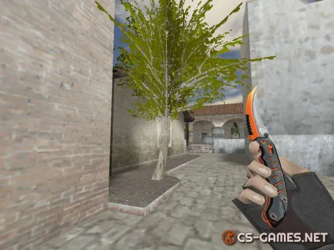Модель ножа HD «Flip Knife | Burst» для CS 1.6