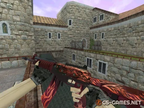 Модель HD Galil «Scorching Dragon» для CS 1.6