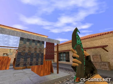 Модель ножа HD «Gut Knife | Bussta» для CS 1.6
