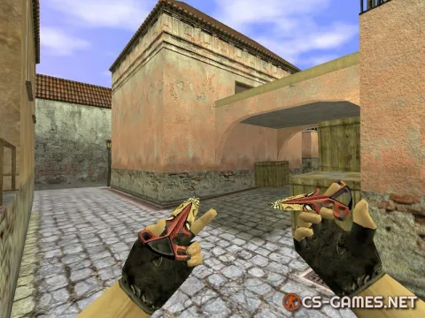 Модель ножа HD «Shadow Daggers | Totem» для CS 1.6