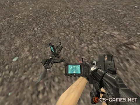 Модель AK-47 «Custom Battle» для CS 1.6