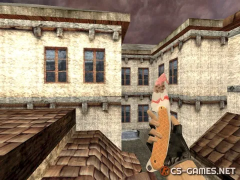 Модель ножа HD «Gut Knife | Revenge is Sweet» для CS 1.6