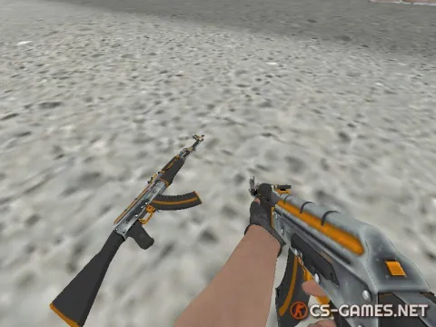 Модель AK-47 «Carbonite — Кокс» для CS 1.6