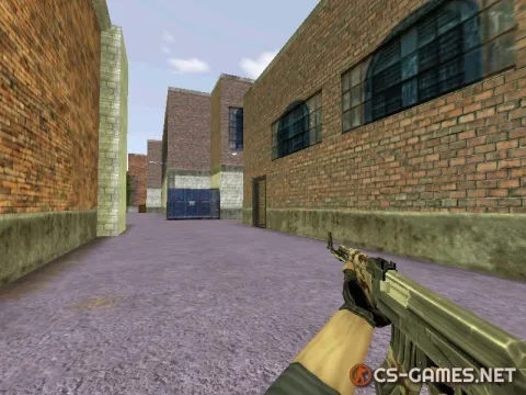 Модель AK-47 «Desert Camo — Пустынный камуфляж» для CS 1.6