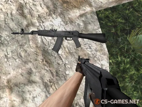 Модель AK74 для CS 1.6