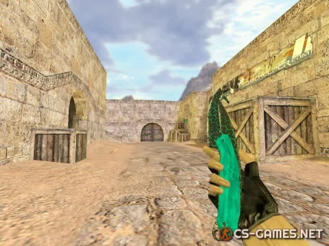 Модель ножа HD «Gut Knife | Polymer» для CS 1.6