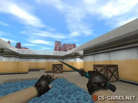Модель ножа HD «Stiletto Knife | Polymer» для CS 1.6