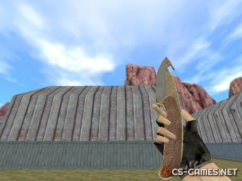 Модель ножа HD «Gut Knife | Kila» для CS 1.6