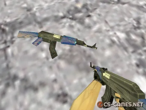 Модель AK-47 «Bluetooth» для CS 1.6