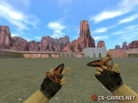 Модель ножа HD «Shadow Daggers | Nitro» для CS 1.6