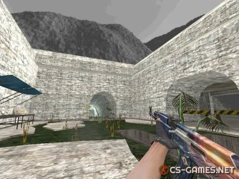 Модель AK-47 «Galaxy — Космос» для CS 1.6