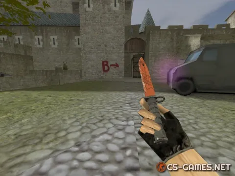 Модель ножа HD «Bayonet | Boom» для CS 1.6