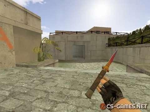 Модель ножа HD «Stiletto Knife | Fade» для CS 1.6