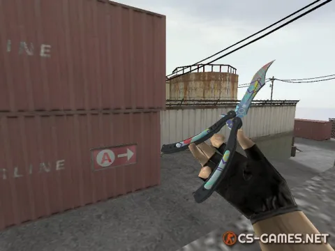 Модель ножа HD «Butterfly Knife | Oa» для CS 1.6
