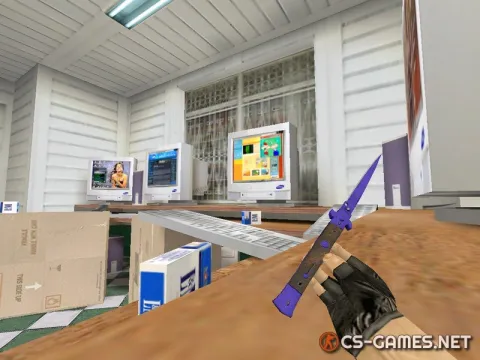 Модель ножа HD «Stiletto | Sapphire» для CS 1.6