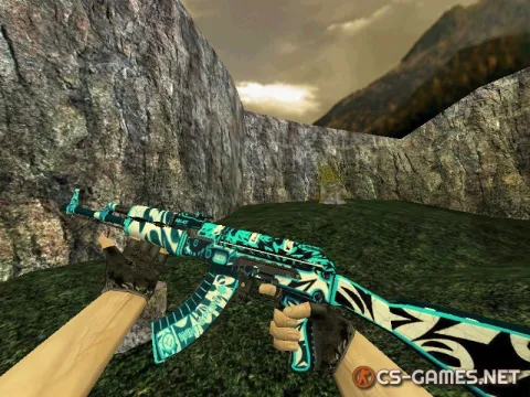 Модель HD AK-47 «Frontside Misty» для CS 1.6