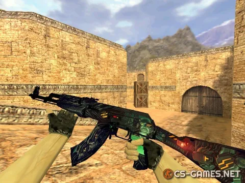 Модель HD AK-47 «Overrun» для CS 1.6