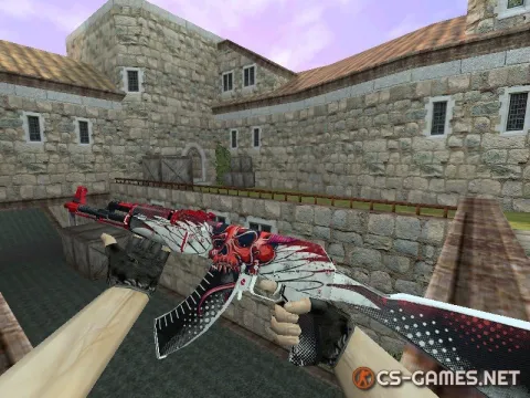 Модель HD AK-47 «The Jackal» для CS 1.6