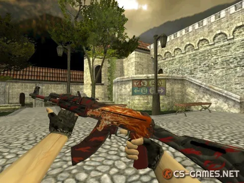 Модель HD AK-47 «Howl» для CS 1.6