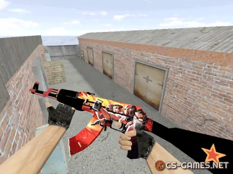 Модель HD AK-47 «Propaganda» для CS 1.6