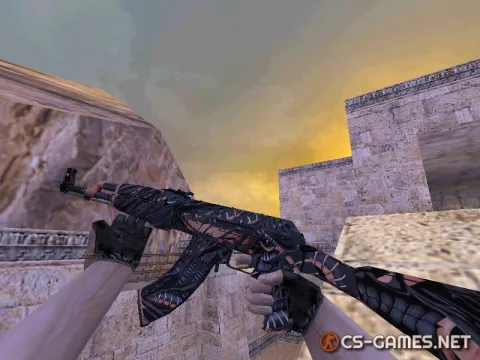 Модель HD AK-47 «Meres» для CS 1.6