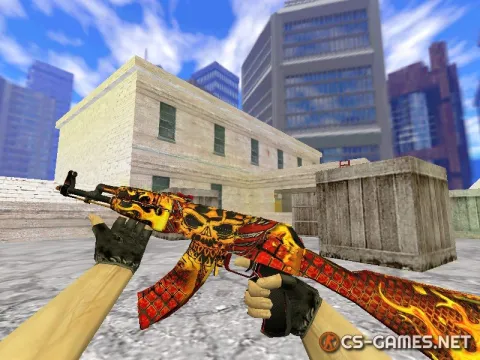 Модель HD AK-47 «Purgatory» для CS 1.6