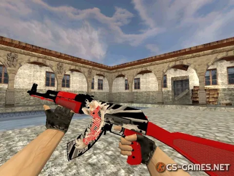 Модель HD AK-47 «893 Collection» для CS 1.6