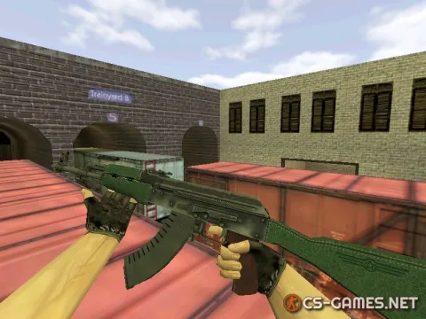 Модель HD AK-47 «First Class» для CS 1.6