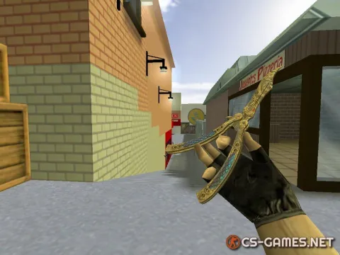 Модель ножа HD «Butterfly Knife | Dragonian» для CS 1.6