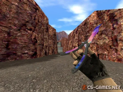 Модель ножа HD «Butterfly Knife | Lite» для CS 1.6