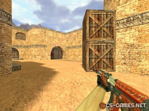 Модель AK-47 «Bloodsport» для CS 1.6