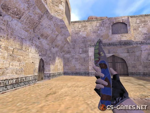 Модель ножа HD «Gut Knife | Evil» для CS 1.6