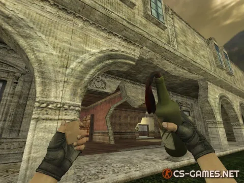 Модель гранаты «Коктейль Молотова из CS:GO» для CS 1.6