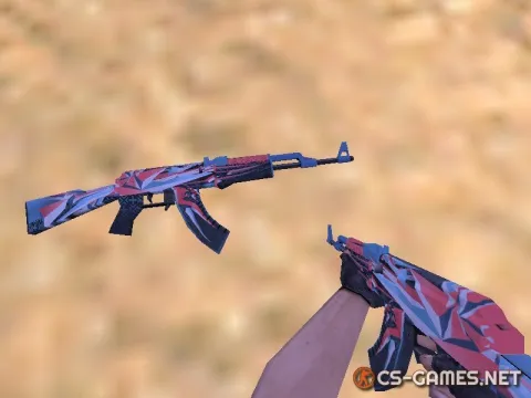 Модель AK-47 «Point Dissary» для CS 1.6