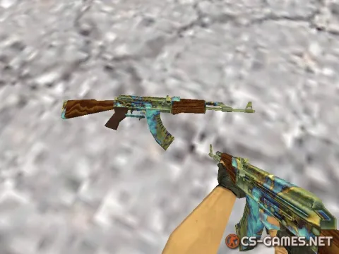 Модель AK-47 «Case Hardened» для CS 1.6