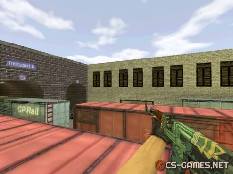 Модель AK-47 «Fire Serpent» для CS 1.6