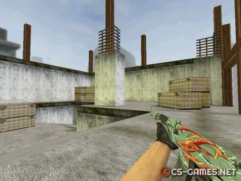 Модель AK-47 «Aquamarine Revenge» для CS 1.6