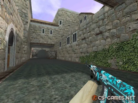 Модель AK-47 «Frontside Misty» для CS 1.6