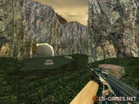 Модель AK-47 «Shark Attack» для CS 1.6