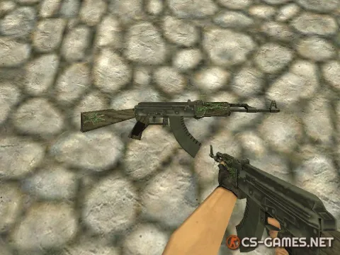 Модель AK-47 «Pinstripe» для CS 1.6