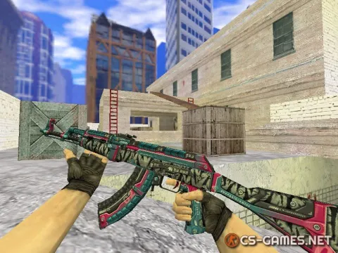 Модель HD AK-47 «Bengal Brawler» для CS 1.6
