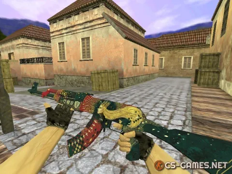 Модель HD AK-47 «The Empress» для CS 1.6